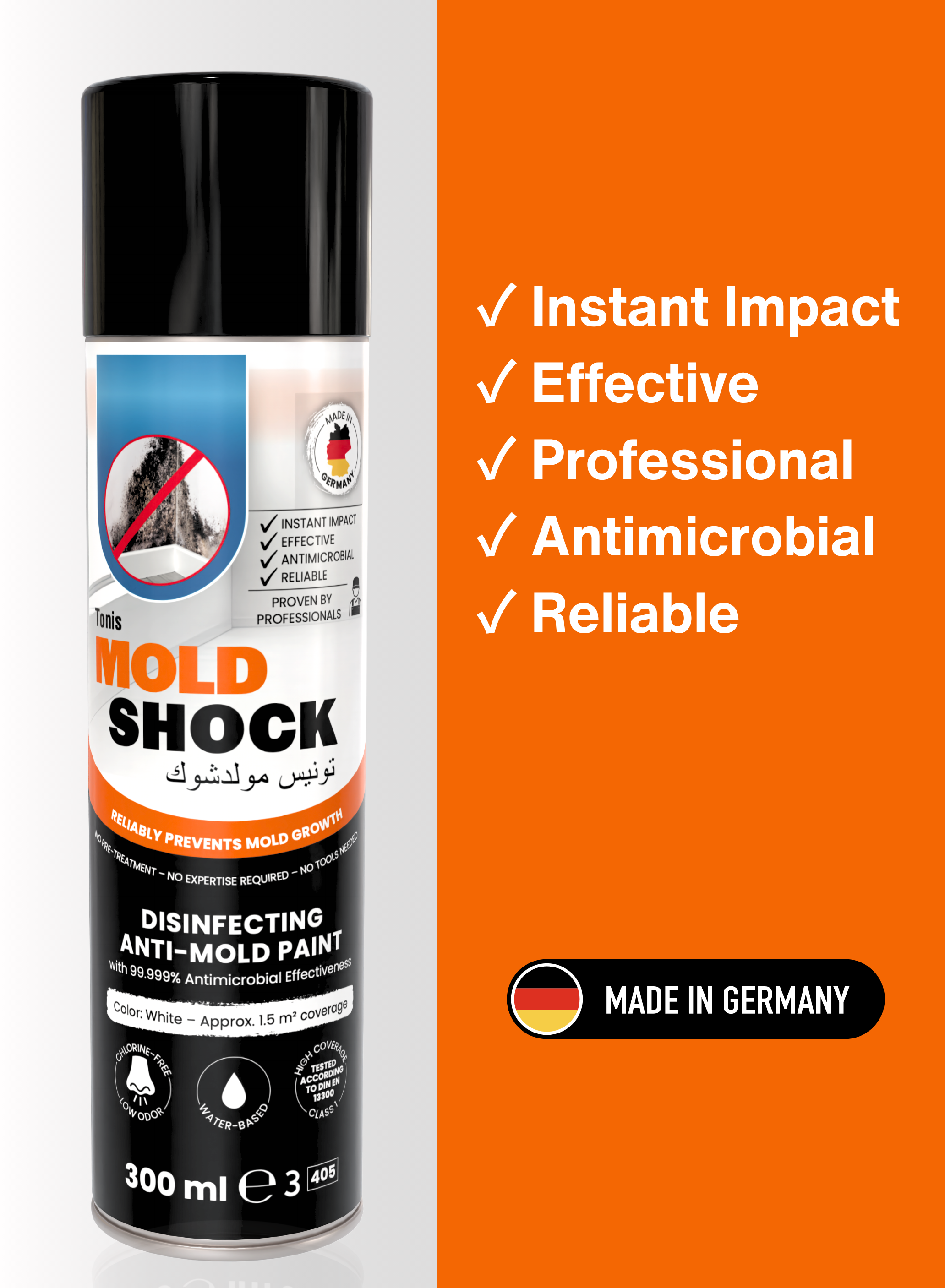 MoldShock - (300ml) for 1,5 m²